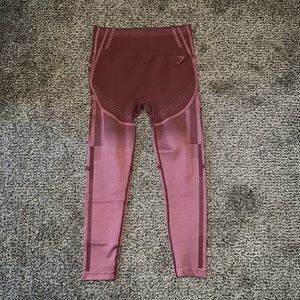 Gymshark Burgundy Leggings